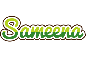 Sameena golfing logo