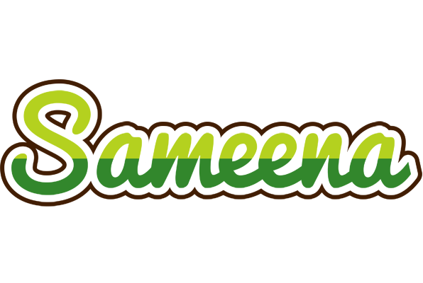 Sameena golfing logo