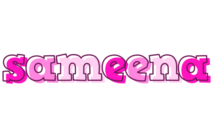 Sameena hello logo