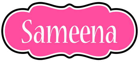 Sameena invitation logo