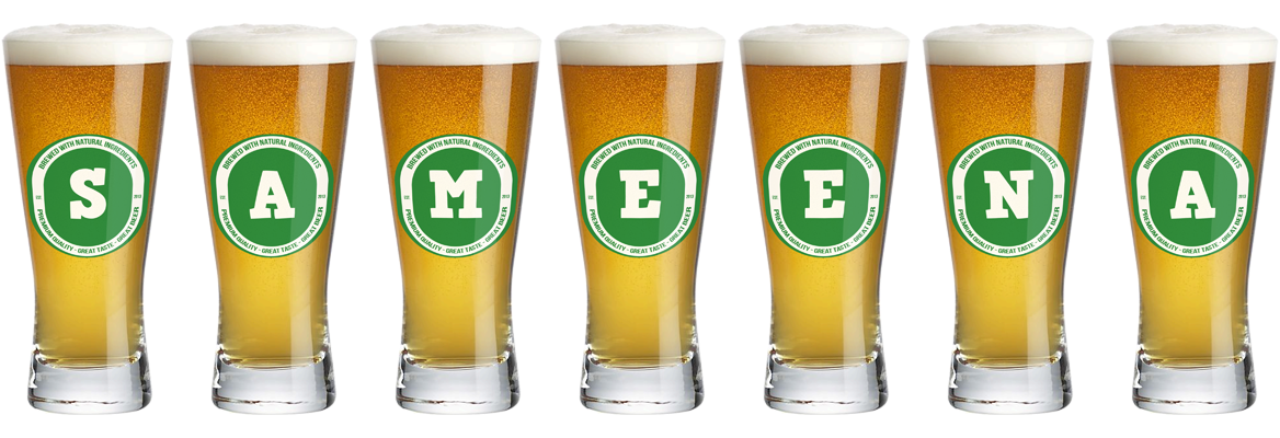 Sameena lager logo