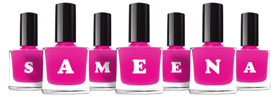 Sameena nails logo