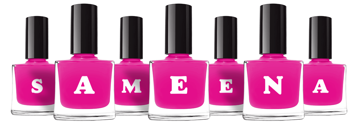 Sameena nails logo