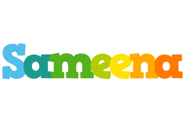 Sameena rainbows logo