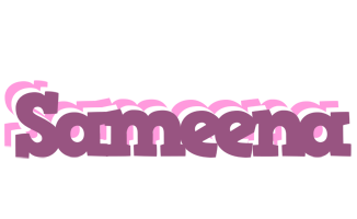 Sameena relaxing logo