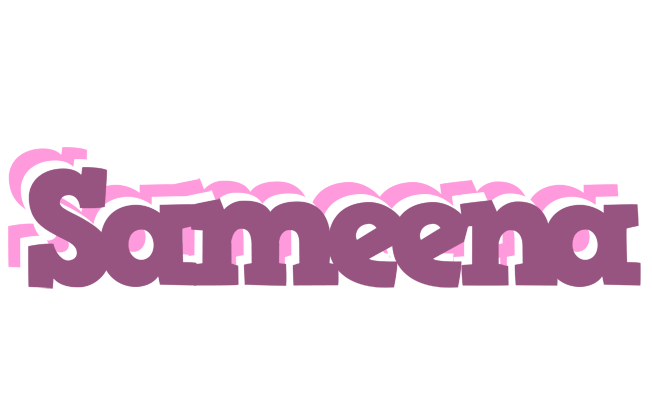 Sameena relaxing logo