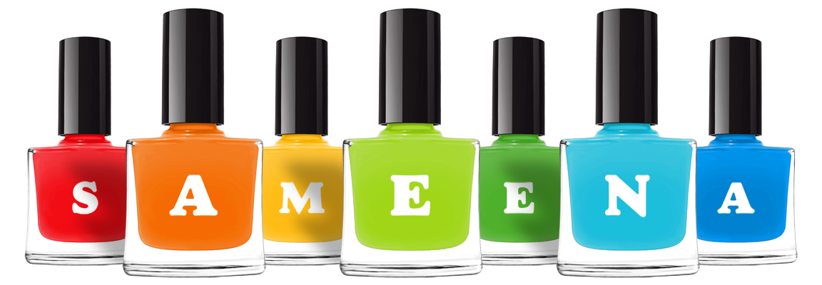 Sameena saloon logo