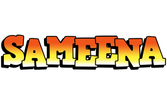 Sameena sunset logo