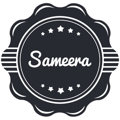 Sameera badge logo