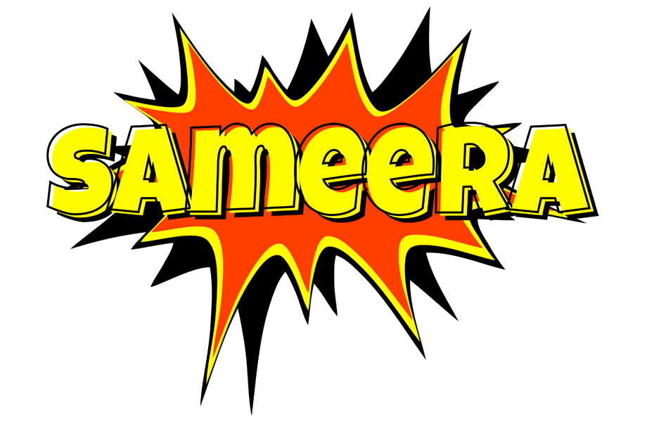 Sameera bazinga logo