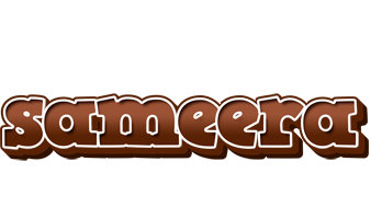 Sameera brownie logo