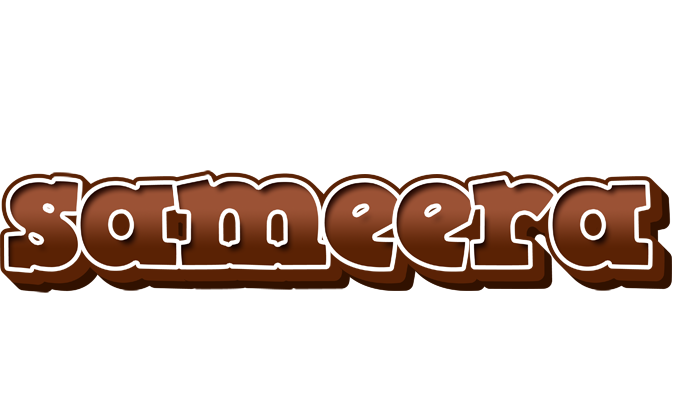Sameera brownie logo