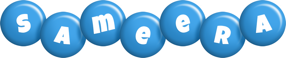 Sameera candy-blue logo