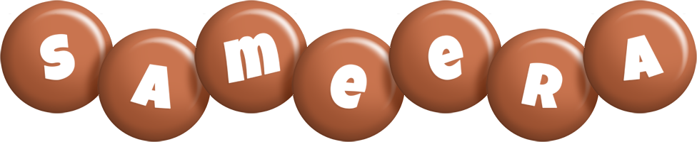 Sameera candy-brown logo