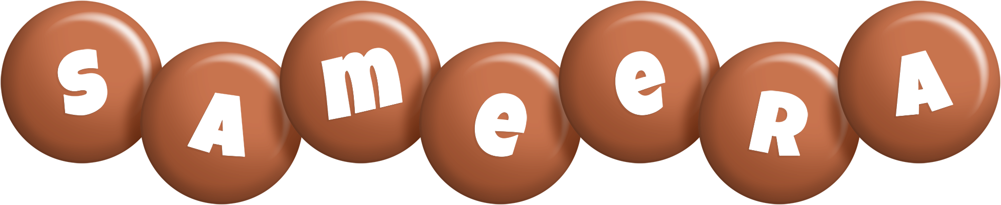Sameera candy-brown logo