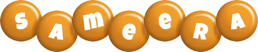 Sameera candy-orange logo
