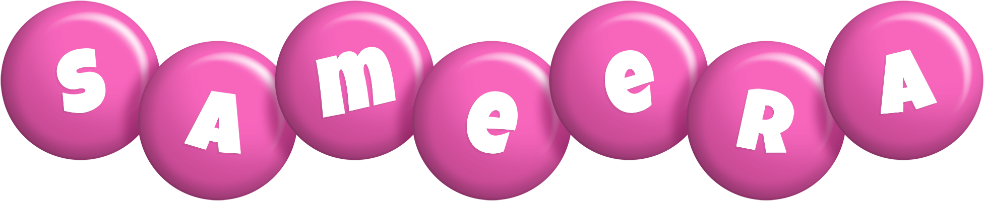 Sameera candy-pink logo