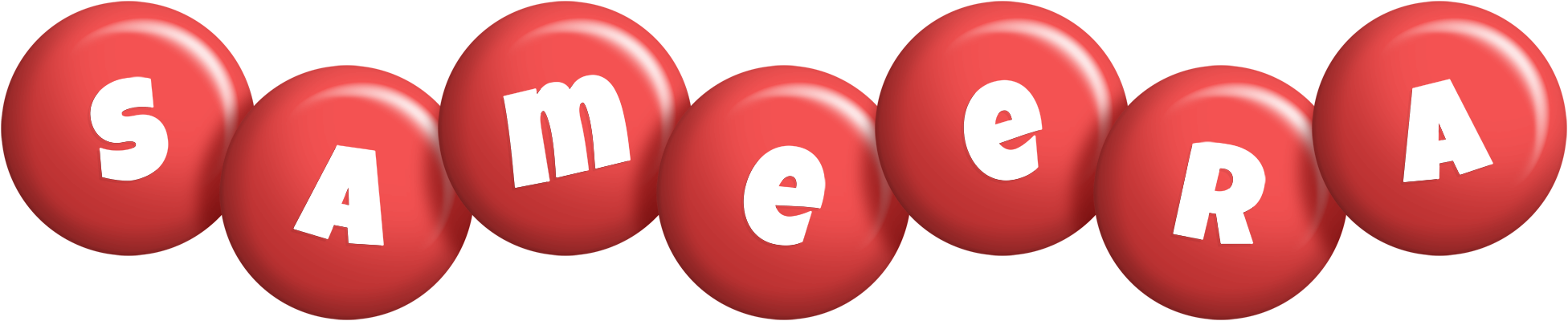 Sameera candy-red logo
