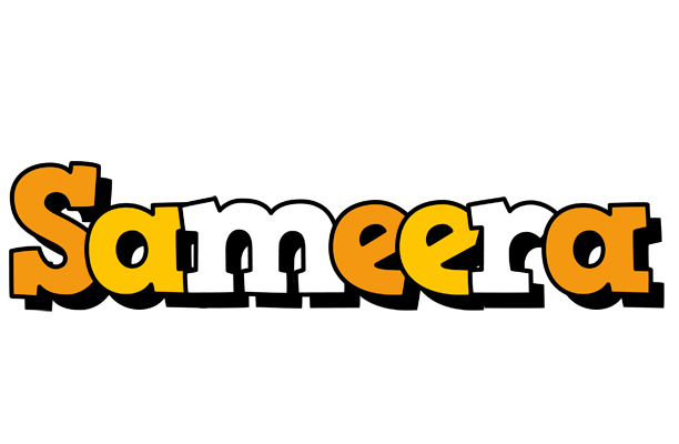 Sameera cartoon logo