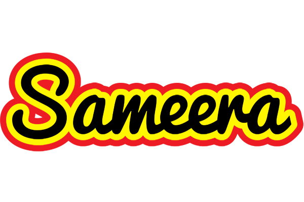 Sameera flaming logo