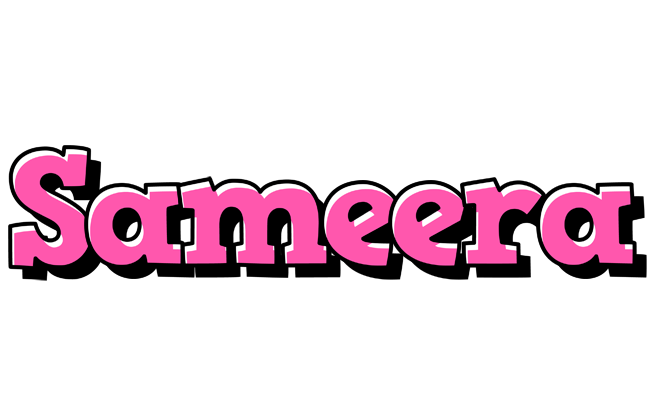 Sameera girlish logo
