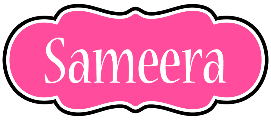 Sameera invitation logo