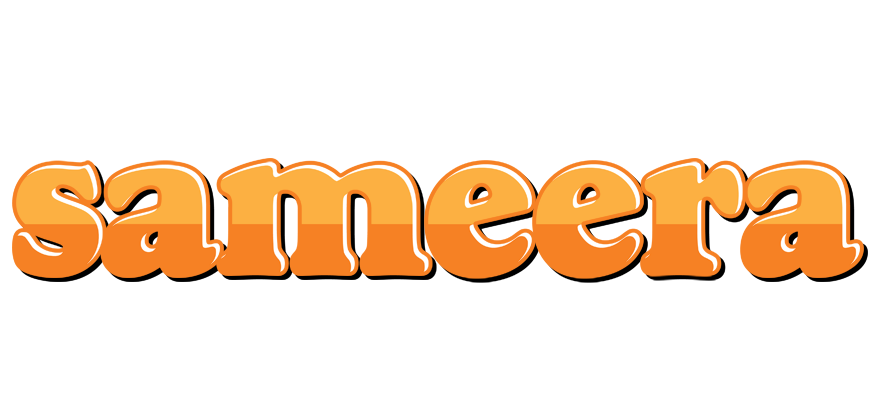 Sameera orange logo