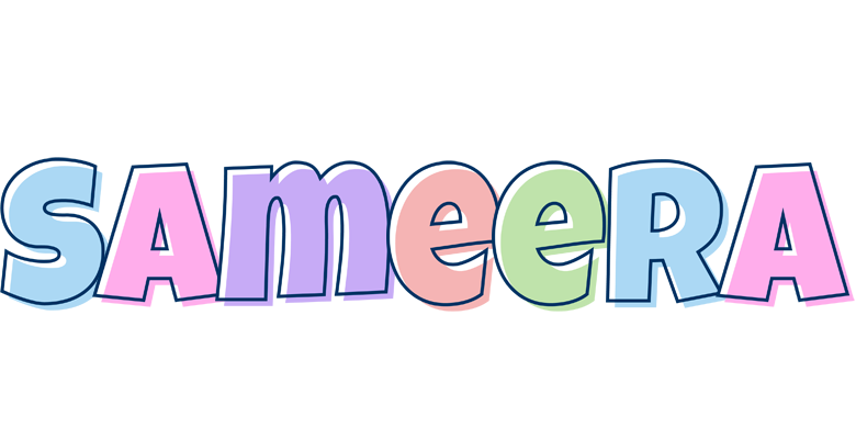 Sameera pastel logo