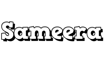 Sameera snowing logo