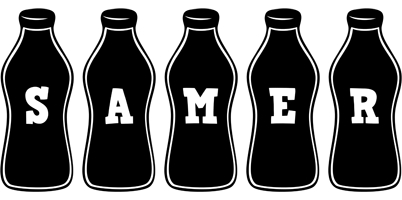 Samer bottle logo