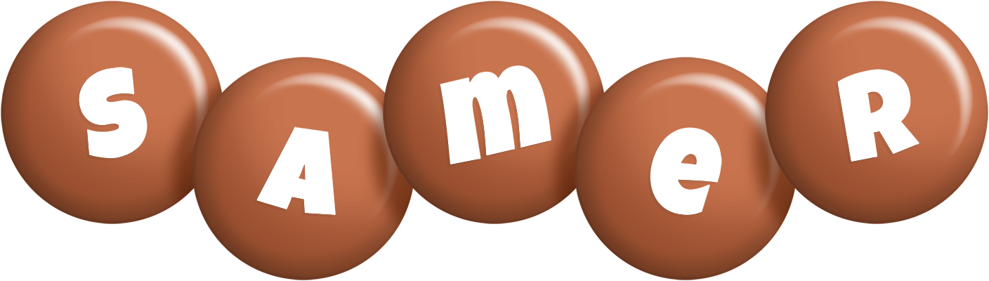 Samer candy-brown logo