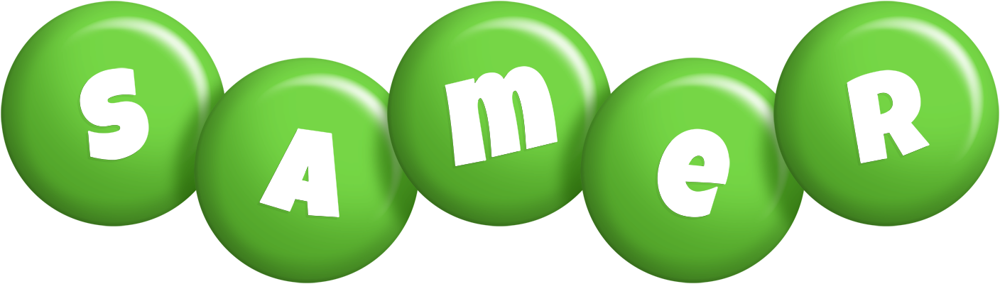 Samer candy-green logo