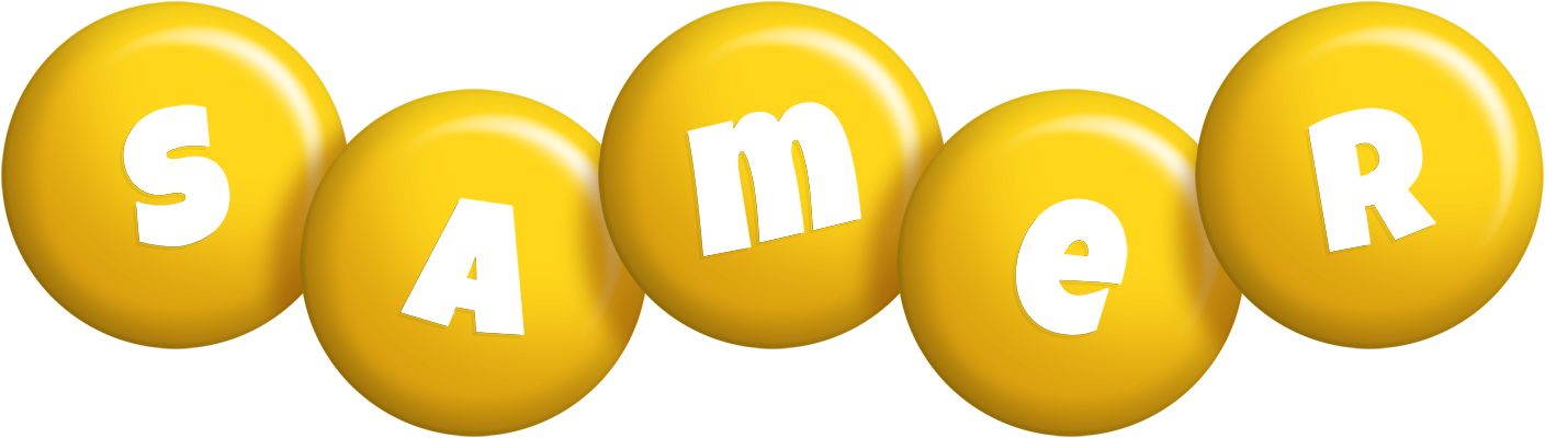 Samer candy-yellow logo