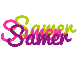Samer flowers logo