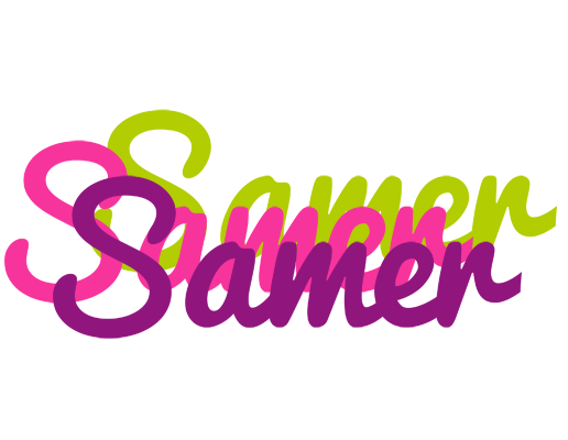 Samer flowers logo