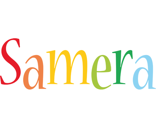 Samera birthday logo
