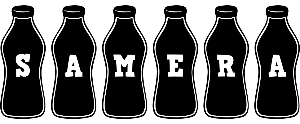 Samera bottle logo