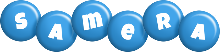 Samera candy-blue logo