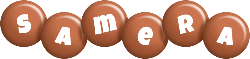 Samera candy-brown logo