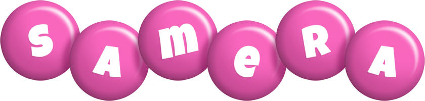 Samera candy-pink logo