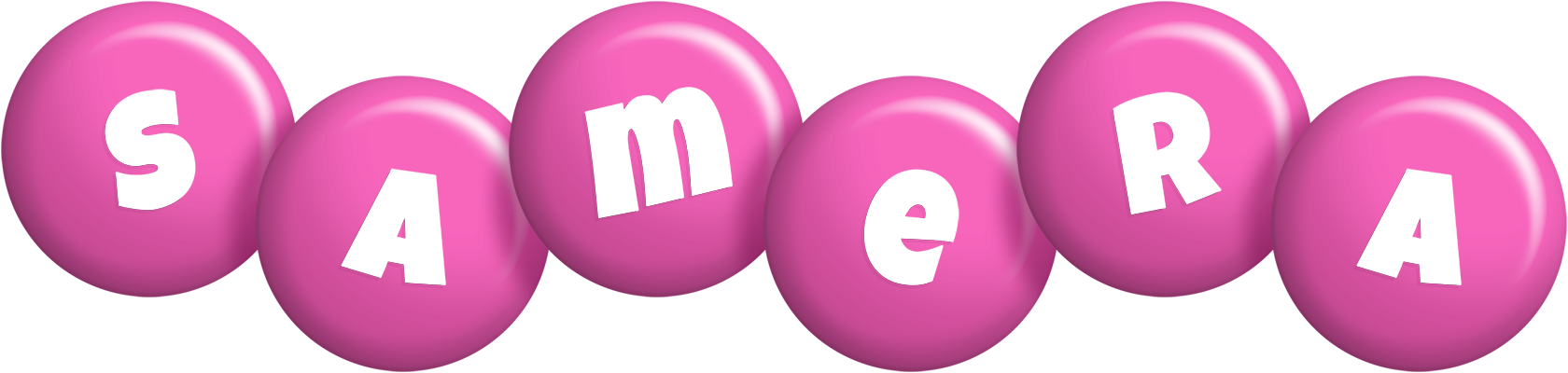 Samera candy-pink logo