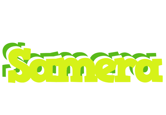 Samera citrus logo