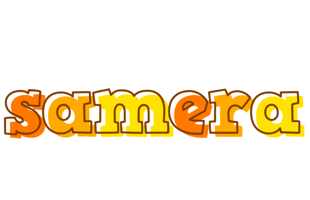 Samera desert logo