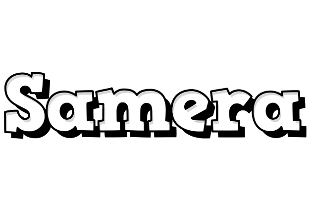 Samera snowing logo