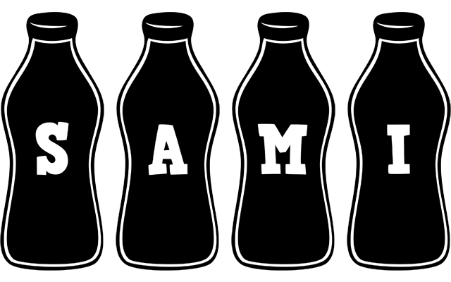 Sami bottle logo