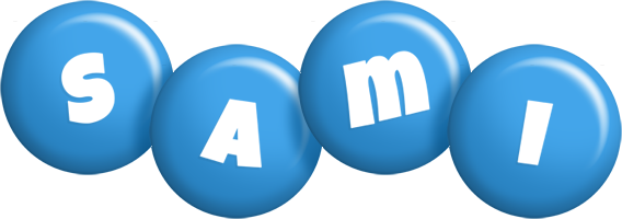 Sami candy-blue logo