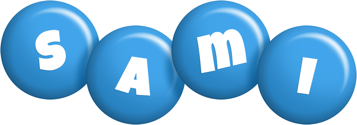 Sami candy-blue logo