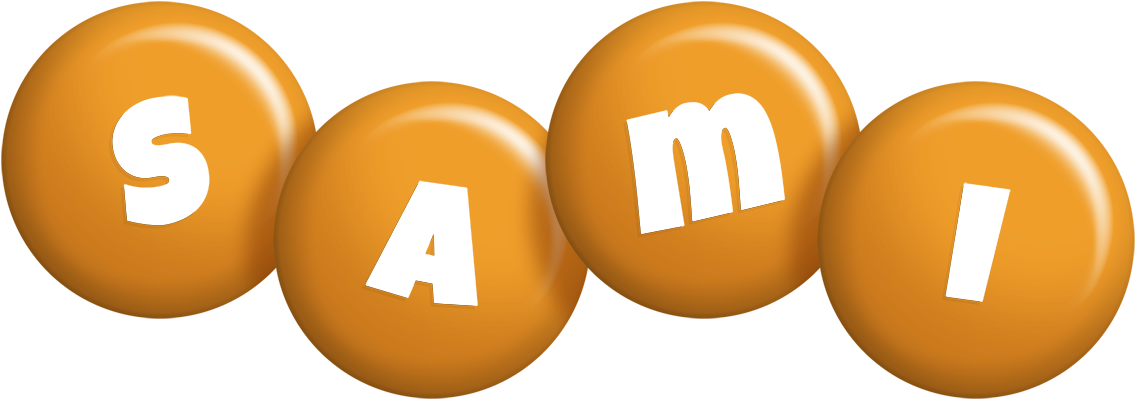 Sami candy-orange logo