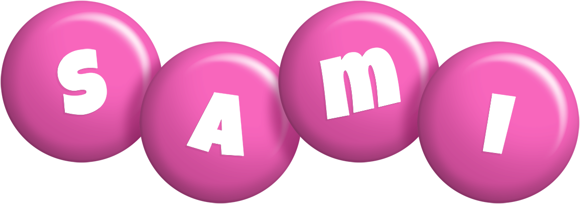 Sami candy-pink logo