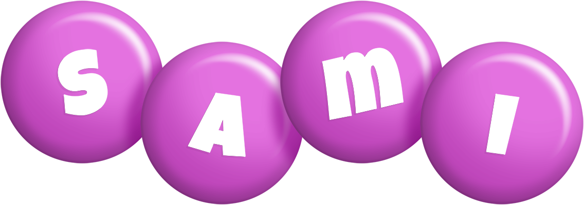 Sami candy-purple logo